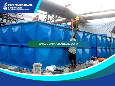 TANGKI AIR PANEL ROOF TANK FRP